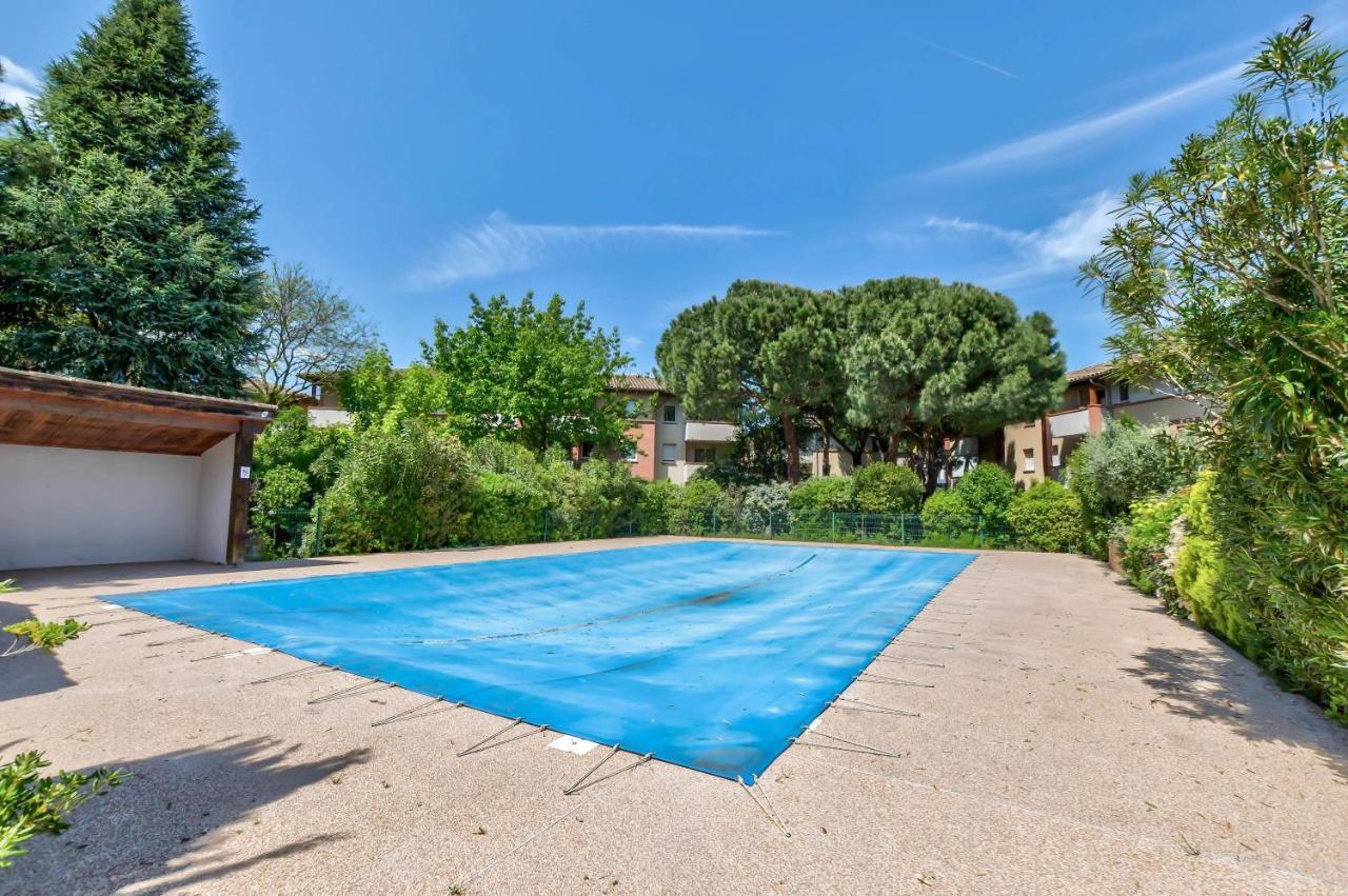 T2 Jardinet Avec Piscine, Parking Et Tennis Toulouse Exteriér fotografie